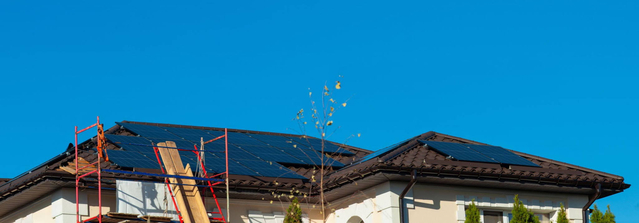 Photovoltaikanlage auf Hausdach